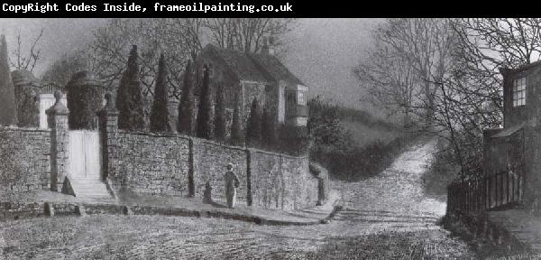 Atkinson Grimshaw The Old Gates Yew Court  Scalby near Scarborough